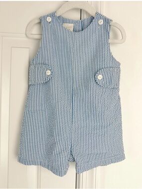 PA Classics 12m seersucker bubble EUC